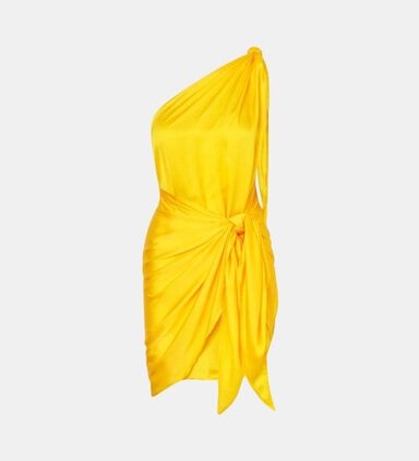 Mini Marea One-shoulder Drape Dress