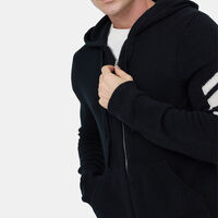 Cashmere Zip-up Hoodie