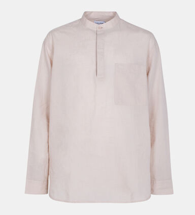 Essential Slim-fit Linen Shirt