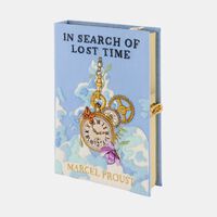 In Search Of Lost Time Proust Strapped Book Clutch