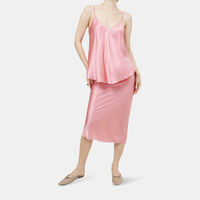 Tilma Sleeveless Silk Top