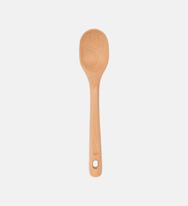 Versatile Beach Wood Large Spoon