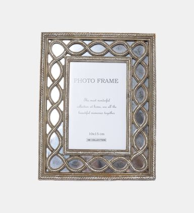 Baroque Polyresin Photo Frame 10x15 Cm