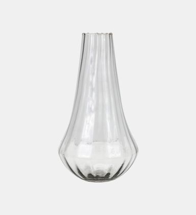 Andole Clear Glass Vase 33 Cm