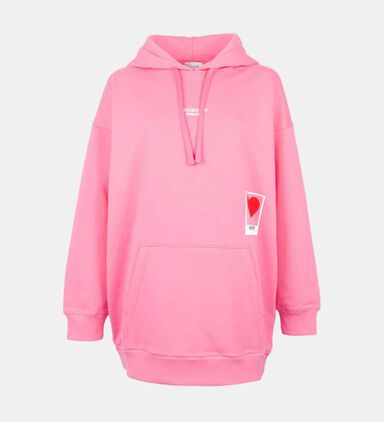 Polaroid Heart Print Sweatshirt