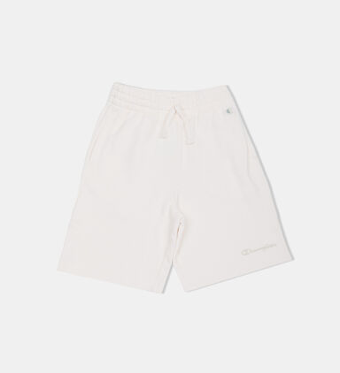 Cotton Leg Logo Bermuda Shorts