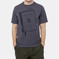 Regular Fit Book Printed T-shirt