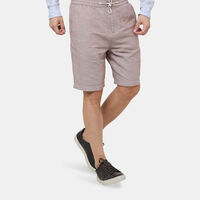 Fave Cotton Linen Bermuda Shorts