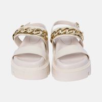 Tractored Chain Flatform Sandals