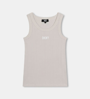 Girl Logo-print Stretch Tank Top