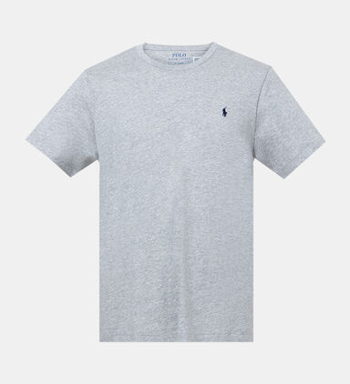 Crew-neck Short-sleeve Cotton T-shirt