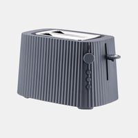 Side Handle Plissé Toaster 34x18.5x25 Cm