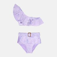 Girls Grape Frill 2-piece Bikini