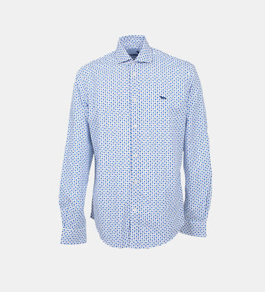 Cotton Linen Printed Shirt