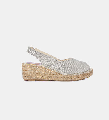 Snake Slingback Espadrilles