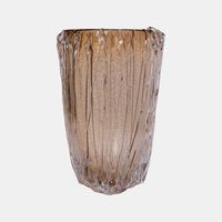 Medium Alpinia Gold Crystal Vase