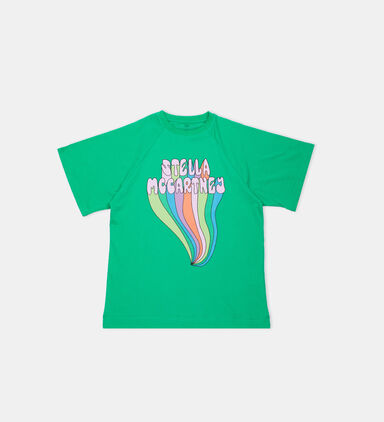 Multicolored Logo Printed T-shirt