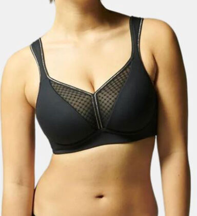 Simone Perele - Harmony Underwired Sports bra - Black – French Bikini