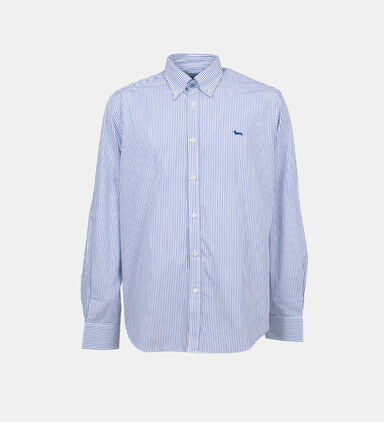 Cotton Logo Button-down Shirt