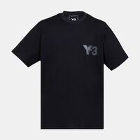 Cotton Logo Type Crewneck T-shirt