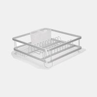 Single Rack Aluminum Dish Drainer