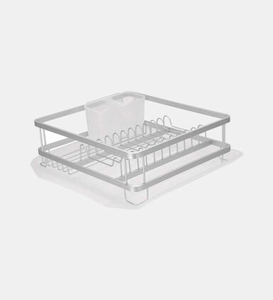 Single Rack Aluminum Dish Drainer