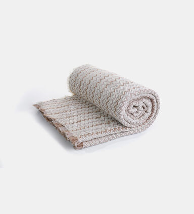 Julia Herringbone Cotton Throw