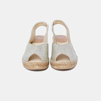 Snake Slingback Espadrilles