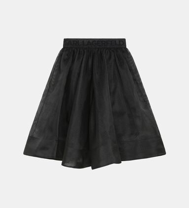 Ceremonie Organza Midi Skirt