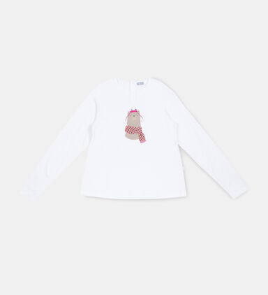 Cotton Bear Long Sleeve T-shirt