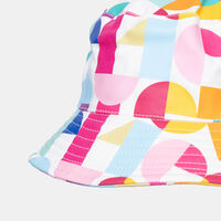 Multicolored Organic Cotton Bucket Hat