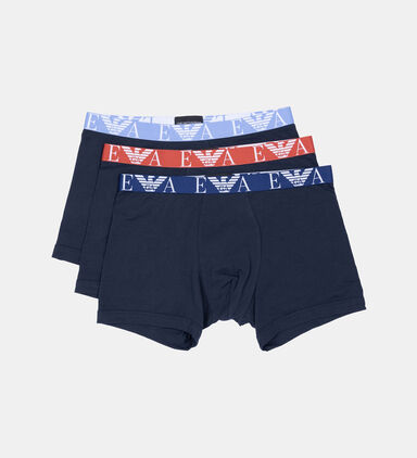 Eva Stretch Cotton 3-piece Trunks Set