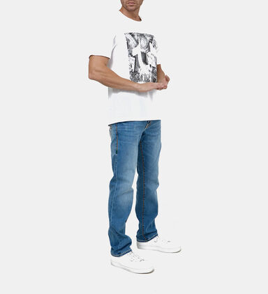 Ricky Super T-stitched Denim Pants