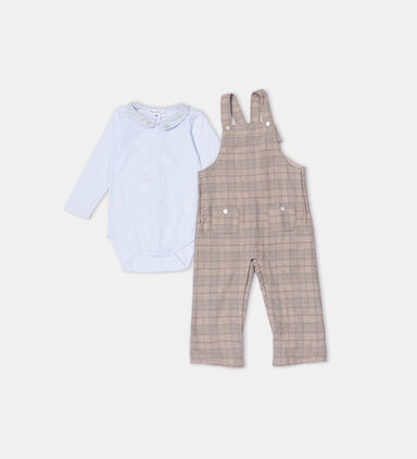 Cotton Dungaree Set