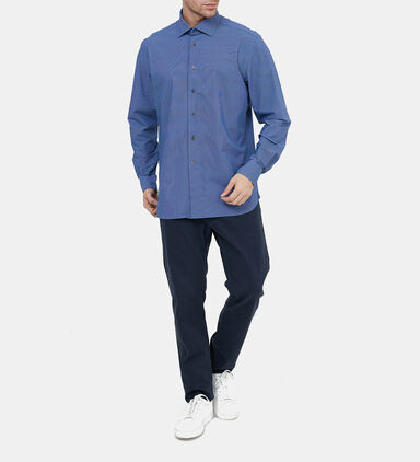 Cotton Stripped Poplin Shirt