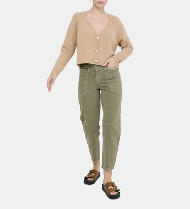 Stretch Twill Patch Pocket Pants