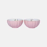 Porcelain Sugar Bowl 2-piece Set