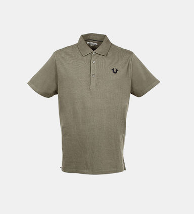 Horsehoe Logo-embroidery Polo Shirt