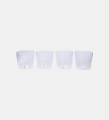 Glass Clear Wine Glass Set 7x8 Cm