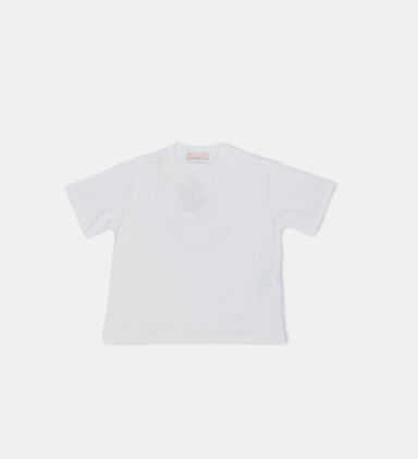 Cotton Circular Logo T-shirt