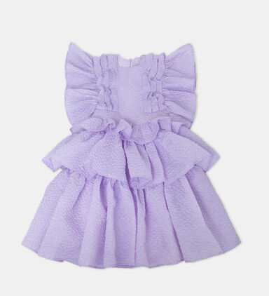 Girl Ruffle Peplum Dress