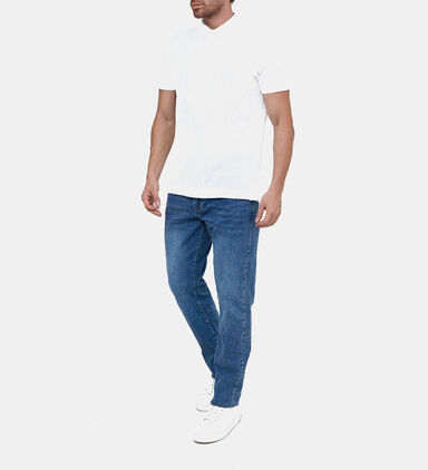 Cotton Regular-fit 5-pockets Denim Pants