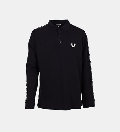 Horsehoe Logo Damask Polo Shirt