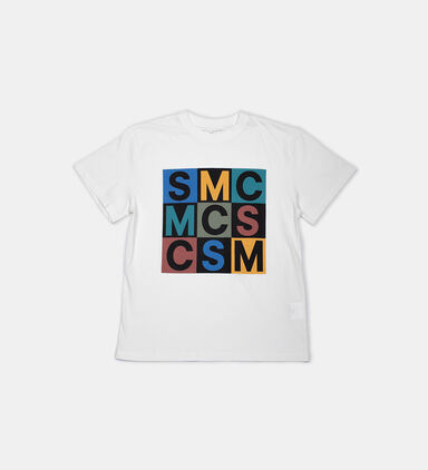 Logo Box Printed Cotton T-shirt