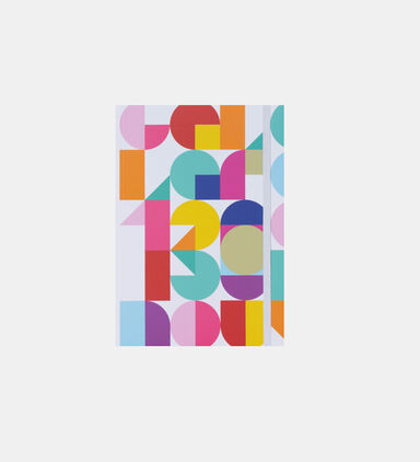 Elastic Band Multicolored Notebook