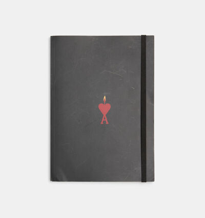 Heart A-print Notebook