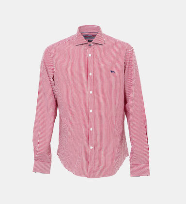 Striped Cotton Twill Shirt