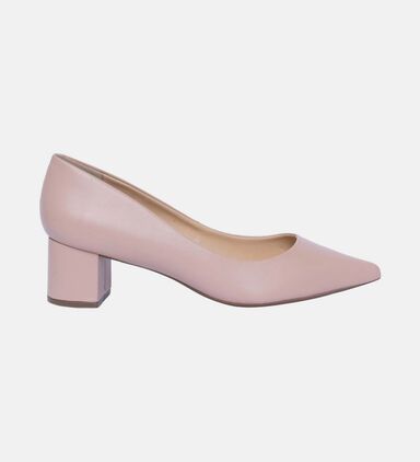 Nappa Leather Low Heel Shoes