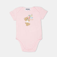 Teddy Bear-print Babygrow Set