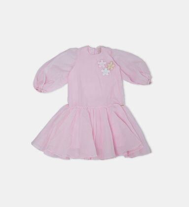 Junior Girl Delicate Flower Dress